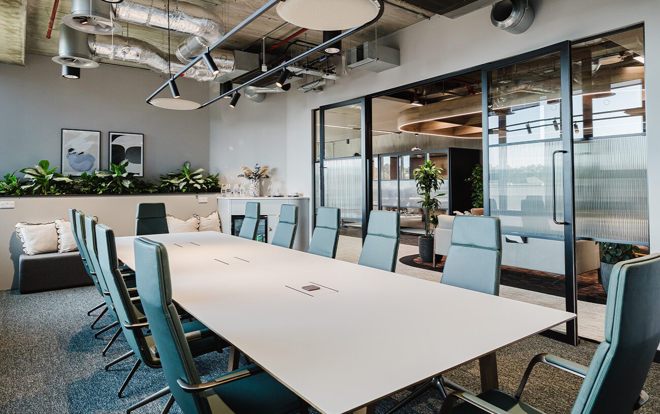 DMS office conference room with professional setup