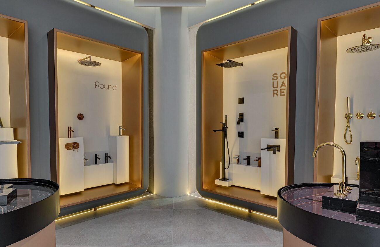 Modern interior design of RAK Ceramics Musaffah showroom