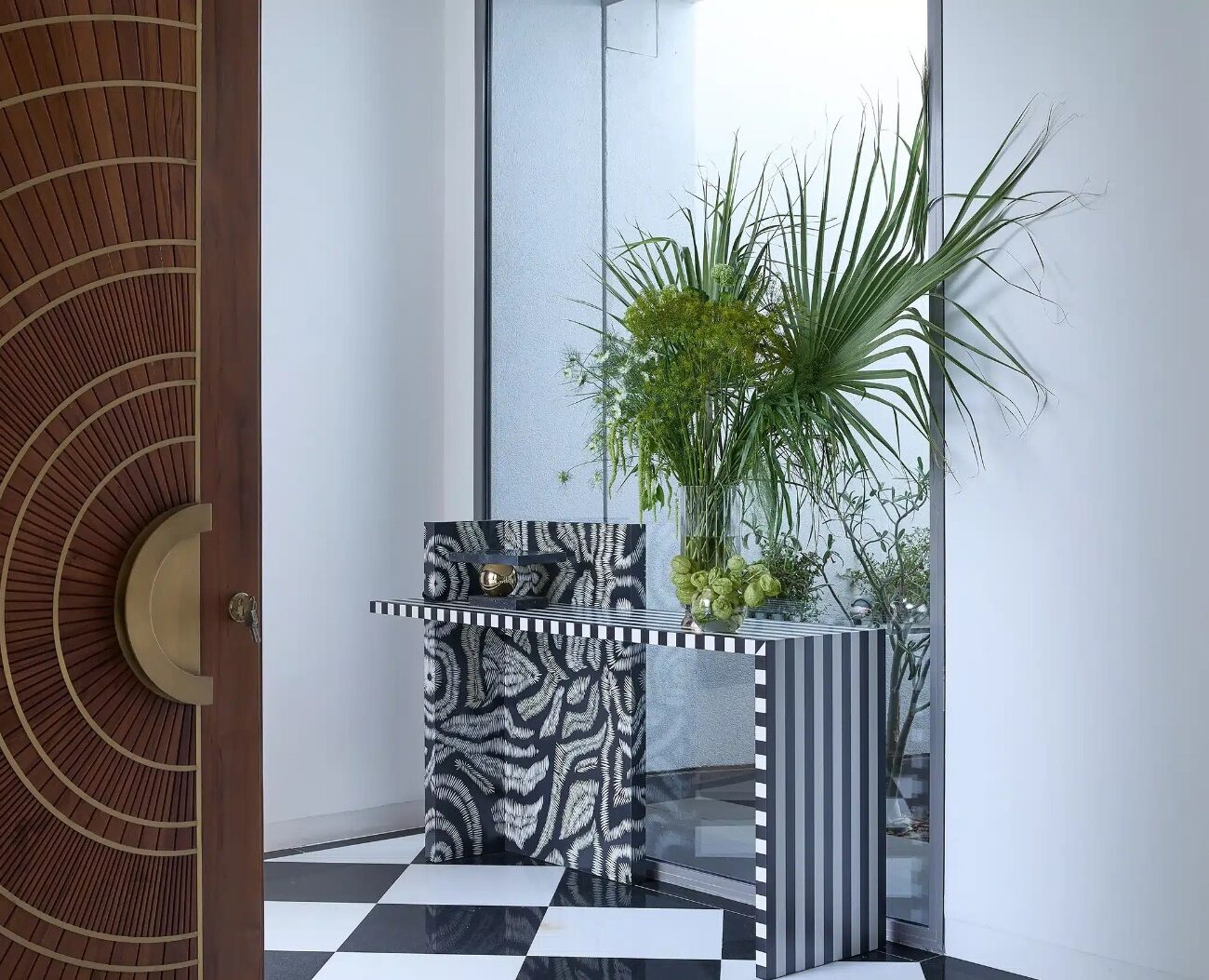 Luxury villa exterior in Nad Al Sheba Dubai with modern design