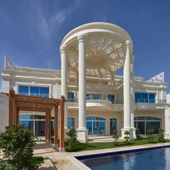 Private villa exterior in Nad Al Shiba Villa 2, Dubai