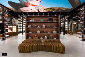 Golden Goose Mall of the Emirates luxury retail store design