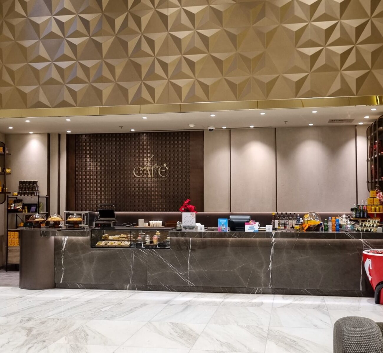 Freshly brewed coffee served at Lee Cafe