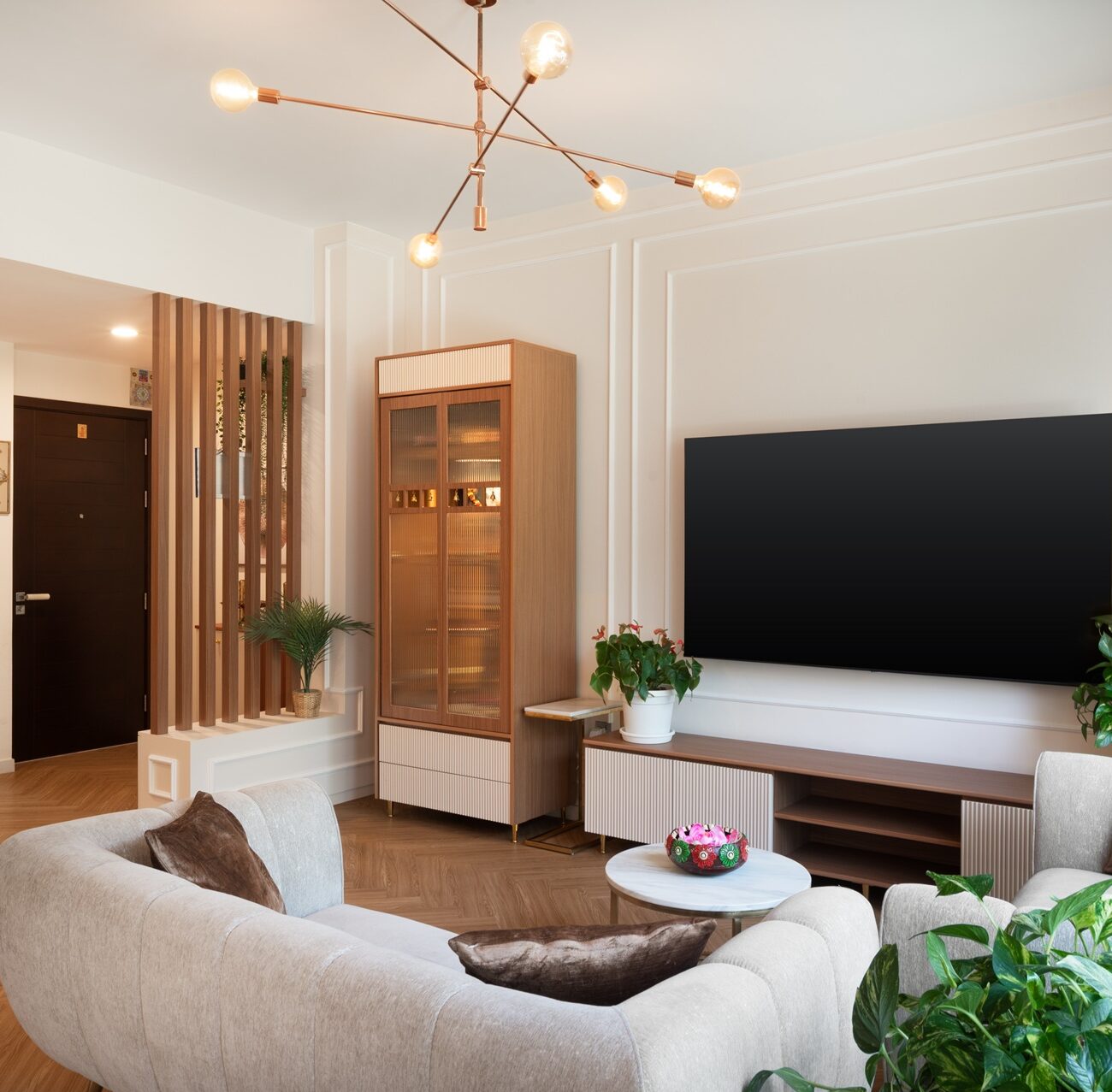 Spacious Villa Nova Dubai living room interior