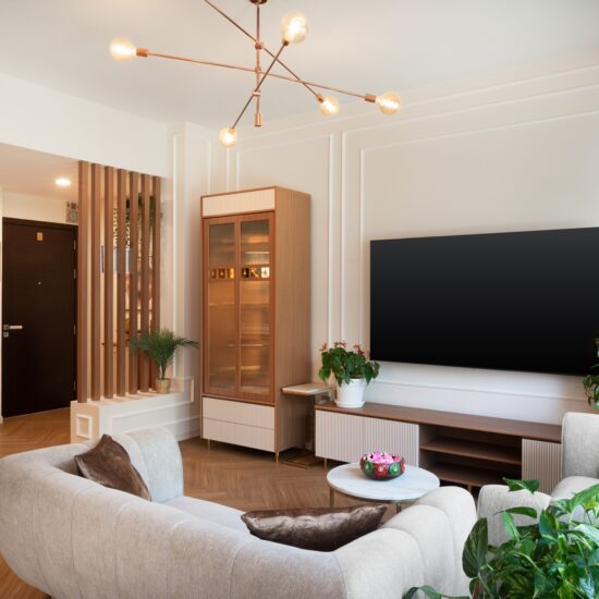 Spacious Villa Nova Dubai living room interior