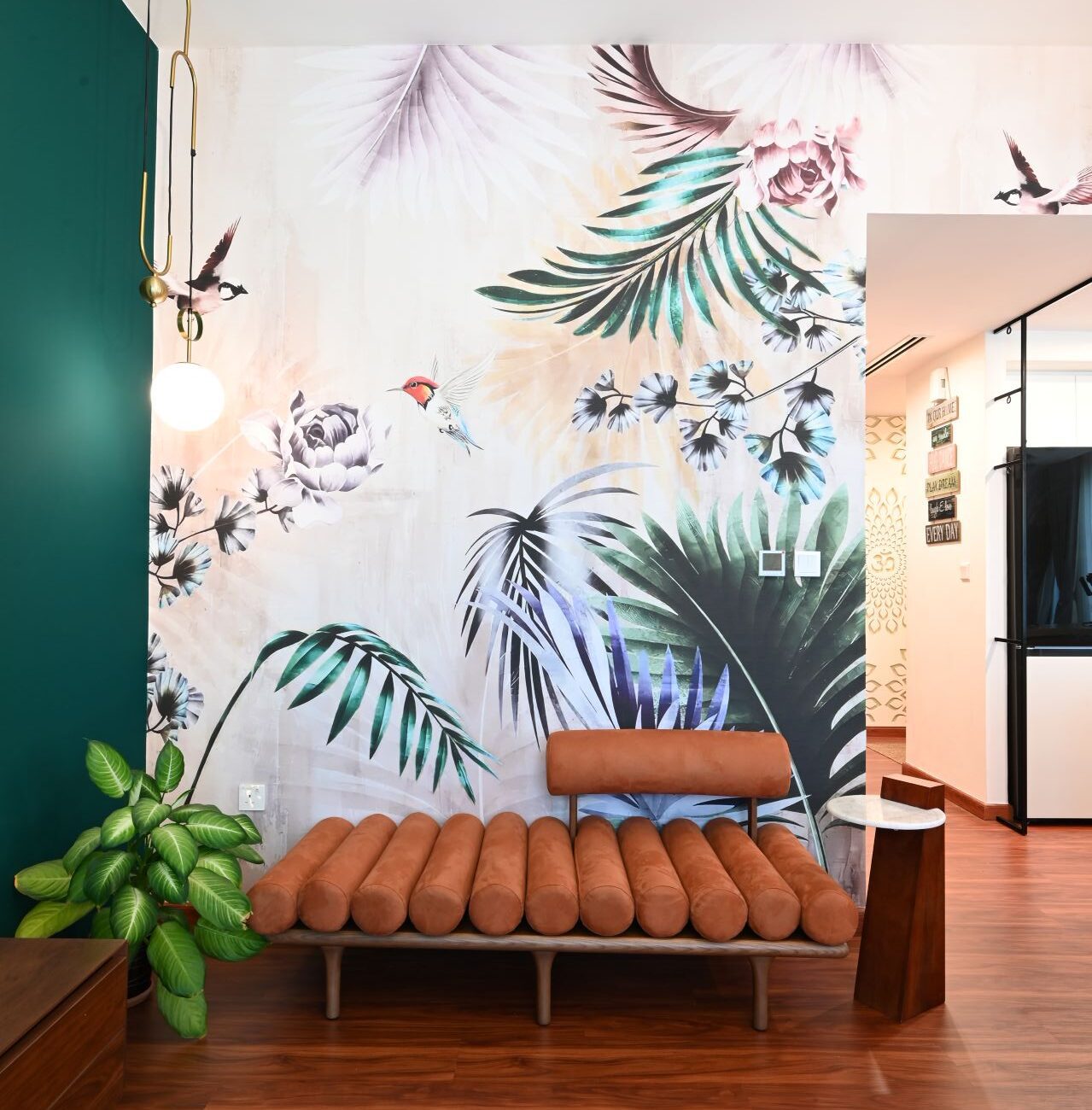 Villa Nova Dubai entrance with modern architectural design